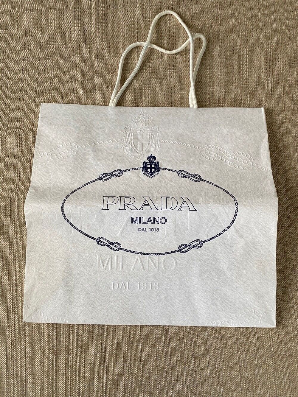 PRADA MILANO Genuine Shopping Gift Bag